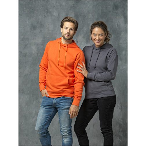 Charon Herren Kapuzenpullover , orange, Strick 50% Baumwolle, 50% Polyester, 240 g/m2, XS, , Bild 7