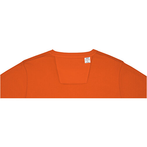 Zenon Herrenpullover Mit Rundhalsausschnitt , orange, Strick 50% Baumwolle, 50% Polyester, 240 g/m2, S, , Bild 5