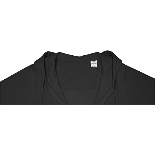 Theron Damen Kapuzenpullover Mit Reißverschluss , schwarz, Strick 50% Baumwolle, 50% Polyester, 240 g/m2, XL, , Bild 5