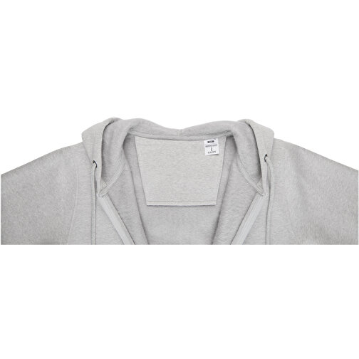 Theron Damen Kapuzenpullover Mit Reißverschluss , heather grau, Strick 65% Baumwolle, 26% Polyester, 9% Viskose, 240 g/m2, M, , Bild 5