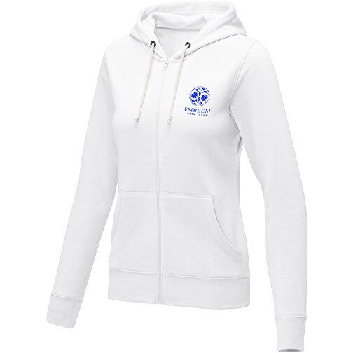 Felpa Theron con cappuccio full zip da donna, Immagine 2