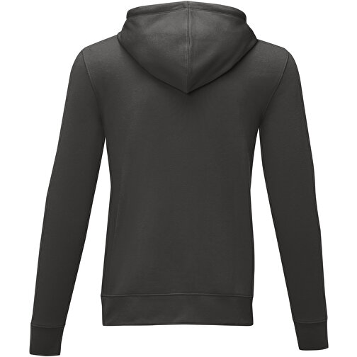 Theron Herren Kapuzenpullover Mit Reißverschluss , storm grey, Strick 50% Baumwolle, 50% Polyester, 240 g/m2, M, , Bild 4