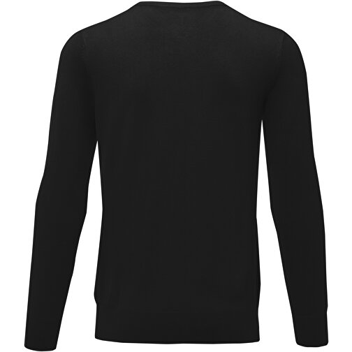 Merrit Pullover Mit Rundhalsausschnitt Für Herren , schwarz, Flachgestrickt 80% Viskose, 20% Nylon, 12 gauge, XL, , Bild 4