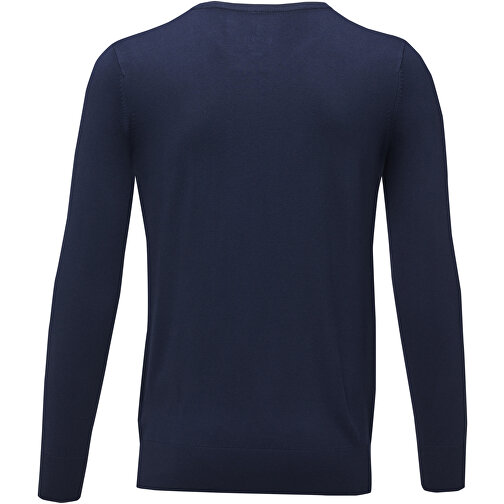 Stanton Pullover Mit V-Ausschnitt Für Herren , navy, Flachgestrickt 80% Viskose, 20% Nylon, 12 gauge, L, , Bild 4