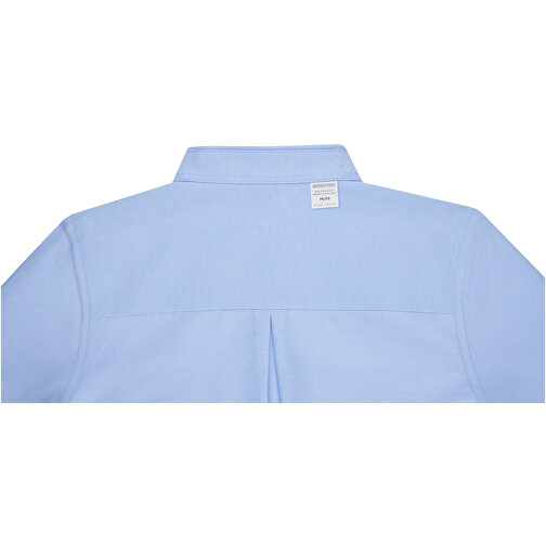 Pollux Damenbluse Mit Langen Ärmeln , hellblau, Oxford-Gewebe 55% Baumwolle, 45% Polyester, 130 g/m2, XL, , Bild 5