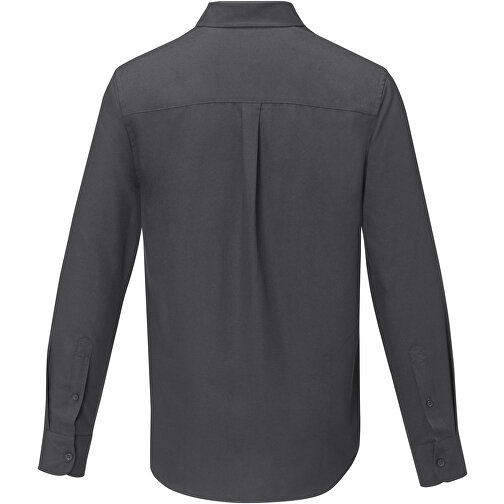 Pollux Herrenhemd Mit Langen Ärmeln , storm grey, Oxford-Gewebe 55% Baumwolle, 45% Polyester, 130 g/m2, XL, , Bild 4