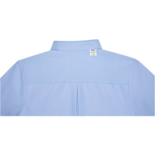Pollux Herrenhemd Mit Langen Ärmeln , hellblau, Oxford-Gewebe 55% Baumwolle, 45% Polyester, 130 g/m2, XL, , Bild 5