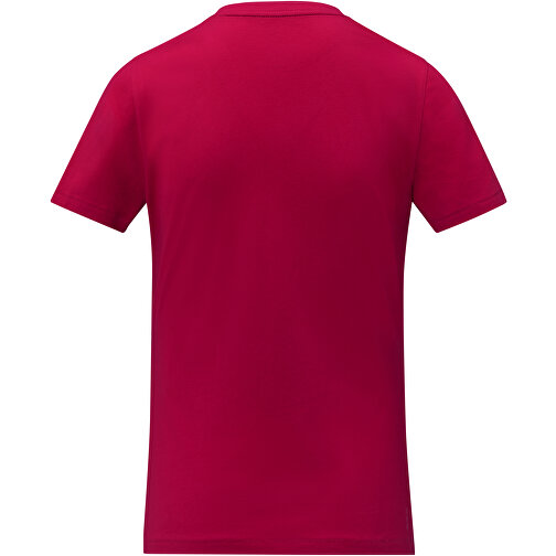Somoto T-Shirt Mit V-Ausschnitt Für Damen , Green Concept, rot, Single jersey Strick 100% Baumwolle, 160 g/m2, L, , Bild 4