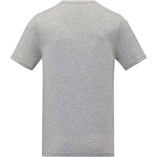 Somoto T-Shirt Mit V-Ausschnitt Für Herren , Green Concept, heather grau, Single jersey Strick 90% Baumwolle, 10% Viskose, 160 g/m2, XXL, , Bild 4