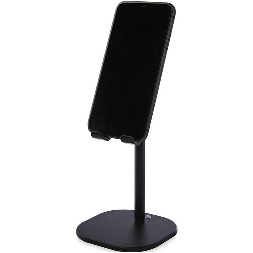 Rise Ständer Für Handy/Tablet , schwarz, Aluminium, ABS Kunststoff, 10,00cm x 19,00cm x 10,00cm (Länge x Höhe x Breite), Bild 1
