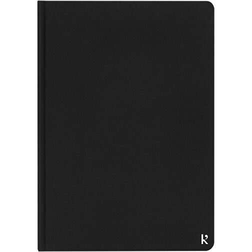 Karst® A5 Hardcover Notizbuch , schwarz, Steinpapier, 21,00cm x 1,65cm x 14,80cm (Länge x Höhe x Breite), Bild 3