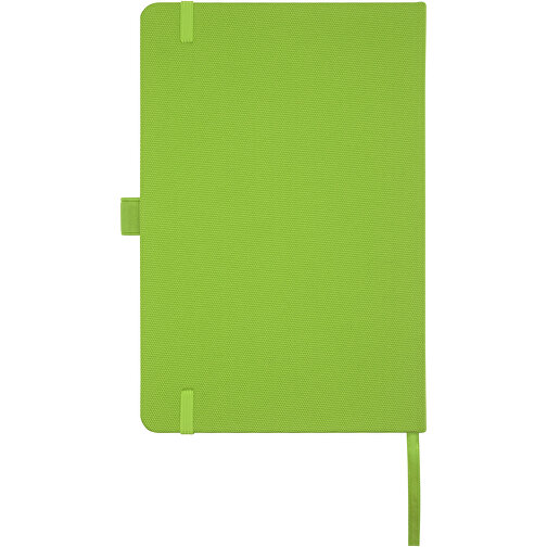 Honua A5 Notizbuch Aus Recyceltem Papier Mit Cover Aus Recyceltem PET , Green Concept, lindgrün, Recycelter PET Kunststoff, 21,50cm x 14,50cm (Länge x Breite), Bild 5