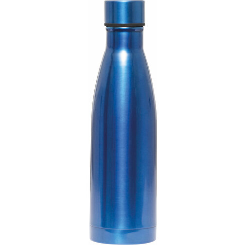 Vakuum-Trinkflasche LEGENDY , blau, Edelstahl / Kunststoff / Silikon, 22,00cm (Höhe), Bild 2