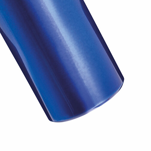 Aluminium Trinkflasche LOOPED , blau, Aluminium / Kunststoff / Silikon, 23,00cm (Höhe), Bild 7