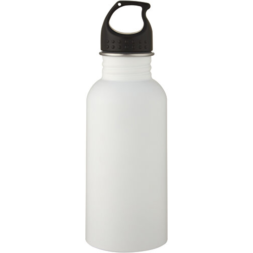 Luca 500 Ml Sportflasche , weiß, Edelstahl, PP Kunststoff, Silikon Kunststoff, 21,20cm (Höhe), Bild 3