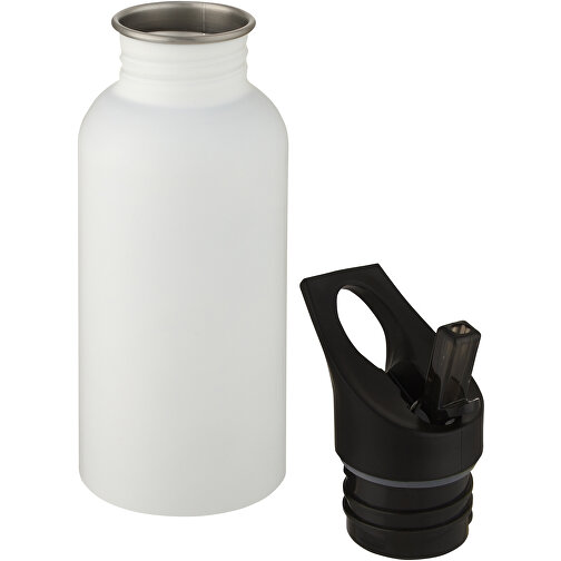 Lexi 500 Ml Sportflasche , weiss, Edelstahl, PP Kunststoff, Silikon Kunststoff, 21,20cm (Höhe), Bild 5