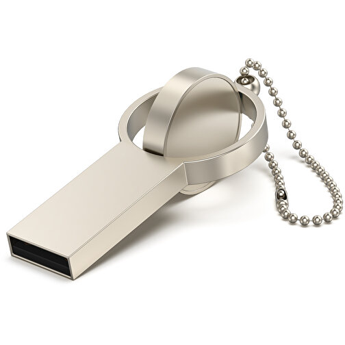 Clé USB Orbit métal 128 GB avec emballage, Image 4