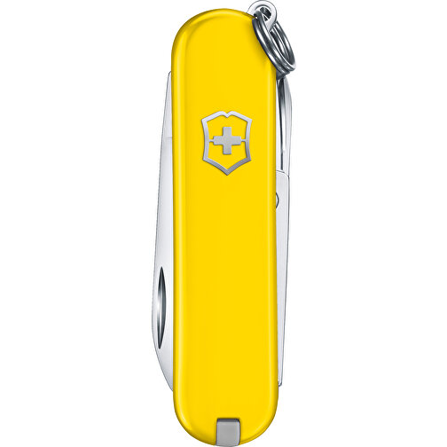 ESCORT - Victorinox Schweizer Messer , Victorinox, gelb, hochlegierter, rostfreier Stahl, 5,80cm x 0,80cm x 1,80cm (Länge x Höhe x Breite), Bild 1