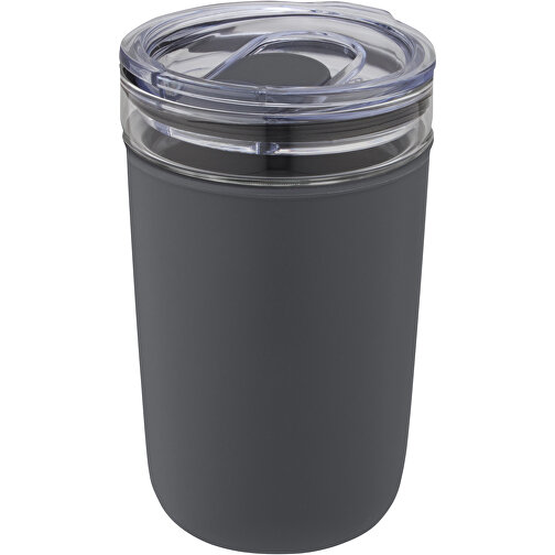 Bello 420 ml glasbæger med ydervæg i genbrugsplast, Billede 1