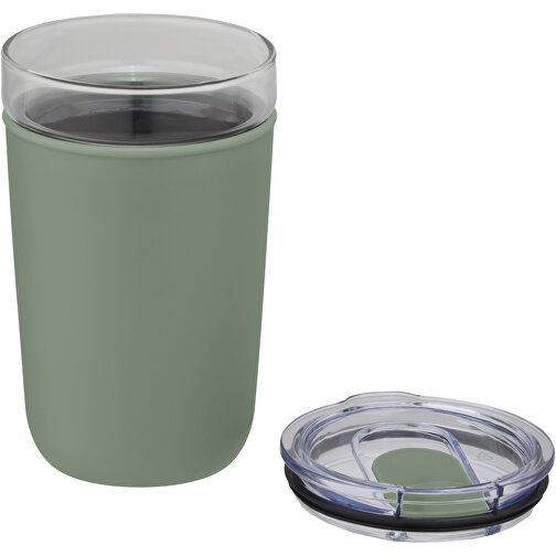 Gobelet en verre Bello de 420 ml avec paroi extérieure en plastique recyclé, Image 4