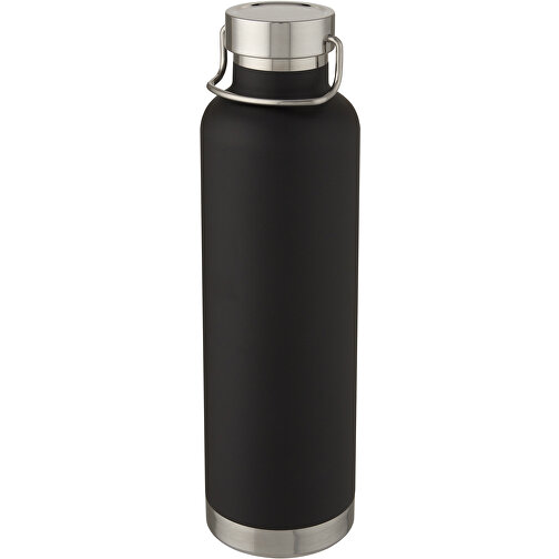 Thor 1 L Kupfer-Vakuum Isoliersportflasche , schwarz, Edelstahl, PP Kunststoff, Silikon Kunststoff, 28,90cm (Höhe), Bild 1