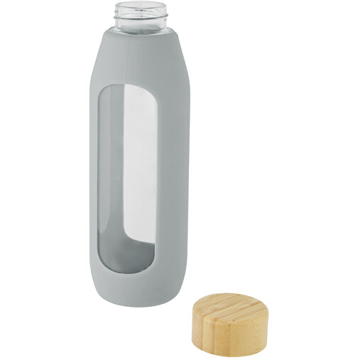 Tidan 600 Ml Flasche Aus Borosilikatglas Mit Silikongriff , grau, Borosilikatglas, Silikon Kunststoff, 22,00cm (Höhe), Bild 7