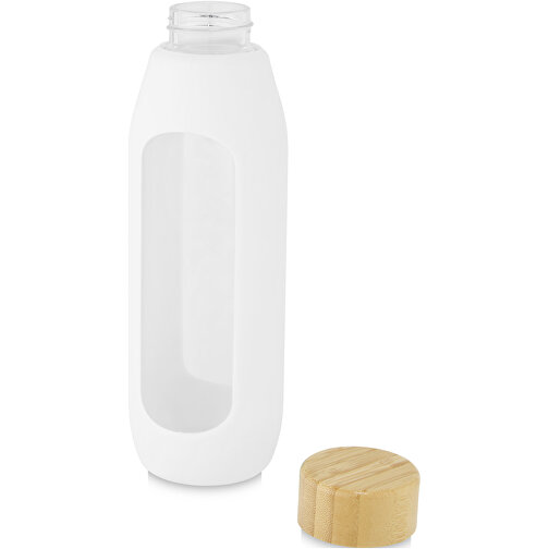 Botella de vidrio borosilicato de 600 ml con agarre de silicona 'Tidan', Imagen 7