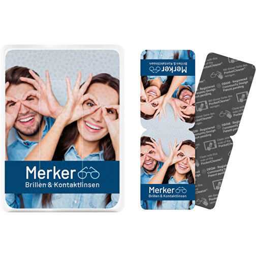 Nettoyant pour lunettes et écrans PocketCleaner®, pack tout inclus, Image 2