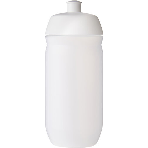 HydroFlex™ Clear 500 Ml Squeezy Sportflasche , weiß / klar mattiert, MDPE Kunststoff, PP Kunststoff, 18,30cm (Höhe), Bild 3