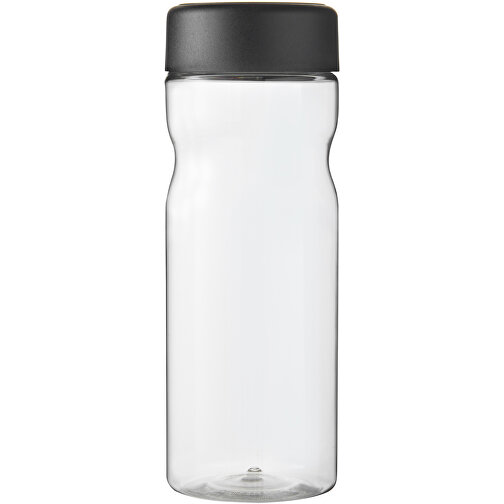 H2O Active® Base Tritan™ 650-ml-Sportflasche Mit Drehdeckel , Green Concept, transparent klar / schwarz, Eastman Tritan™, 20,60cm (Höhe), Bild 4
