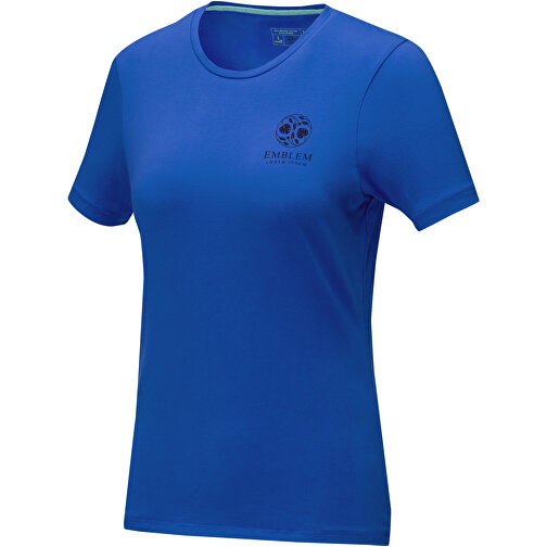 Balfour T-Shirt Für Damen , Green Concept, blau, Single jersey Strick 95% Bio Baumwolle, 5% Elastan, 200 g/m2, XXL, , Bild 2