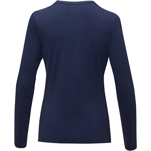 Ponoka Langarmshirt Für Damen , Green Concept, navy, Single jersey Strick 95% Bio Baumwolle, 5% Elastan, 200 g/m2, L, , Bild 4