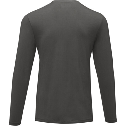Ponoka Langarmshirt Für Herren , Green Concept, storm grey, Single jersey Strick 95% Bio Baumwolle, 5% Elastan, 200 g/m2, S, , Bild 4