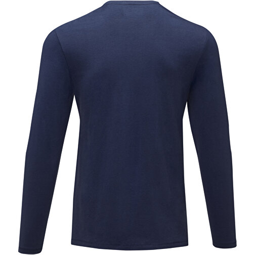 Ponoka Langarmshirt Für Herren , Green Concept, navy, Single jersey Strick 95% Bio Baumwolle, 5% Elastan, 200 g/m2, L, , Bild 4
