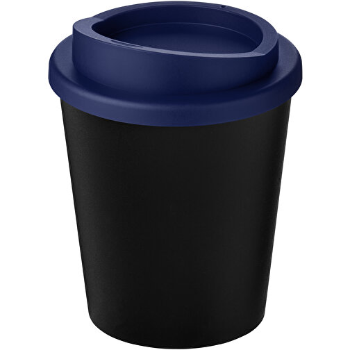 Americano® Espresso Eco 250 Ml Recycelter Isolierbecher , Green Concept, schwarz / blau, Recycelter PP Kunststoff, PP Kunststoff, 11,80cm (Höhe), Bild 1