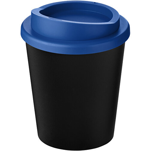Americano® Espresso Eco 250 Ml Recycelter Isolierbecher , Green Concept, schwarz / mittelblau, Recycelter PP Kunststoff, PP Kunststoff, 11,80cm (Höhe), Bild 1