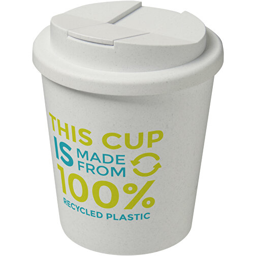 Bicchiere Americano® Espresso da 250 ml in materiale riciclato con coperchio a prova di perdita, Immagine 2