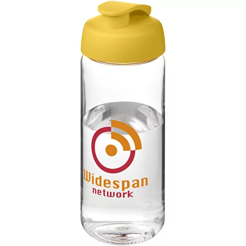Bouteille de sport H2O Active® Octave Tritan™ de 600 ml avec couvercle à clapet, Image 2