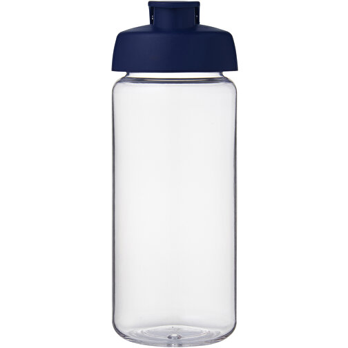 H2O Active® Octave Tritan™ 600-ml-Sportflasche Mit Klappdeckel , Green Concept, transparent klar / blau, Eastman Tritan™, 19,40cm (Höhe), Bild 3