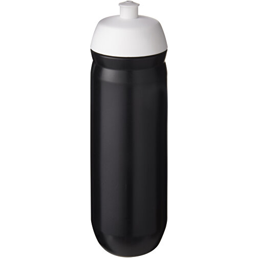 HydroFlex™ 750 Ml Squeezy Sportflasche , weiss / schwarz, MDPE Kunststoff, PP Kunststoff, 23,20cm (Höhe), Bild 1
