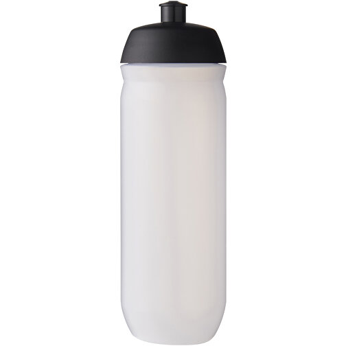 HydroFlex™ Clear 750 Ml Squeezy Sportflasche , schwarz / klar mattiert, MDPE Kunststoff, PP Kunststoff, 23,20cm (Höhe), Bild 3