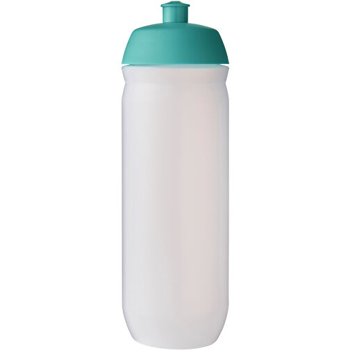 HydroFlex™ Clear 750 Ml Squeezy Sportflasche , aquablau / klar mattiert, MDPE Kunststoff, PP Kunststoff, 23,20cm (Höhe), Bild 3