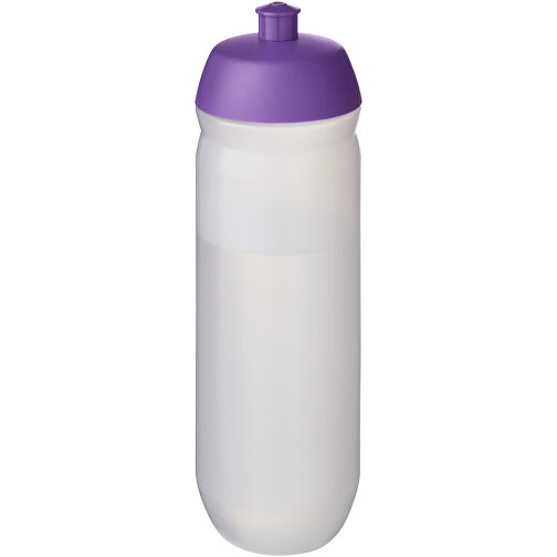 HydroFlex™ Clear 750 Ml Squeezy Sportflasche , lila / klar mattiert, MDPE Kunststoff, PP Kunststoff, 23,20cm (Höhe), Bild 1