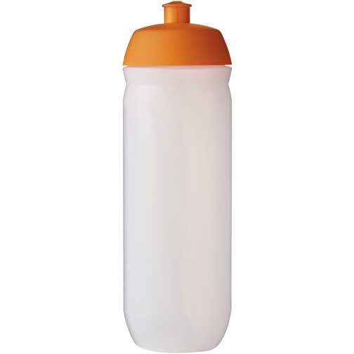 HydroFlex™ Clear 750 Ml Squeezy Sportflasche , orange / klar mattiert, MDPE Kunststoff, PP Kunststoff, 23,20cm (Höhe), Bild 3
