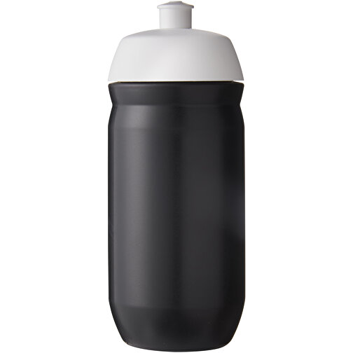 HydroFlex™ 500 Ml Squeezy Sportflasche , weiß / schwarz, MDPE Kunststoff, PP Kunststoff, 18,30cm (Höhe), Bild 3