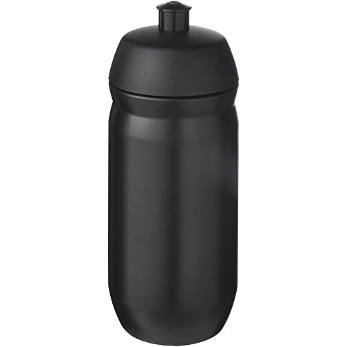 HydroFlex™ 500 Ml Squeezy Sportflasche , schwarz / schwarz, MDPE Kunststoff, PP Kunststoff, 18,30cm (Höhe), Bild 1