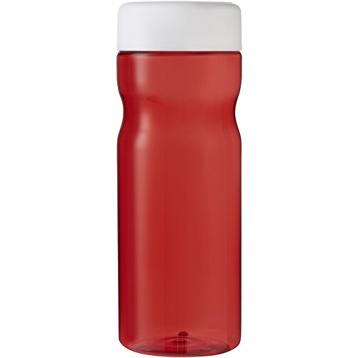H2O Active® Base Tritan™ 650-ml-Sportflasche Mit Drehdeckel , Green Concept, rot / weiß, Eastman Tritan™, 20,60cm (Höhe), Bild 4