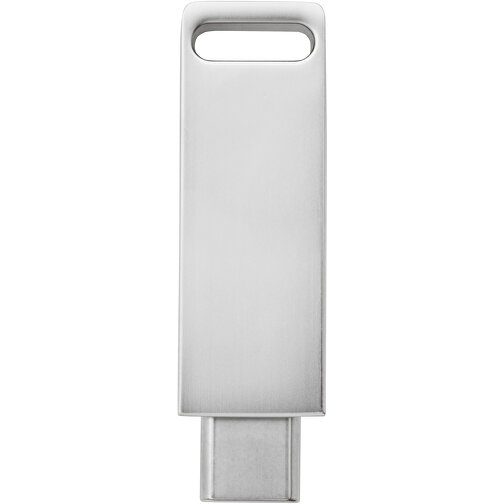 Typ C USB 3.0 Stick , silber MB , 65 GB , Zink Legierung MB , 4,10cm x 0,70cm x 1,20cm (Länge x Höhe x Breite), Bild 5