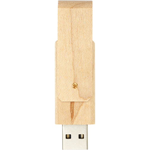 Rotate USB Stick Aus Holz , hellbraun MB , 16 GB , Holz MB , 6,20cm x 1,30cm x 2,00cm (Länge x Höhe x Breite), Bild 3