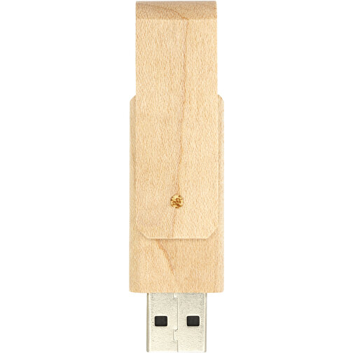Rotate USB Stick Aus Holz , hellbraun MB , 2 GB , Holz MB , 6,20cm x 1,30cm x 2,00cm (Länge x Höhe x Breite), Bild 4